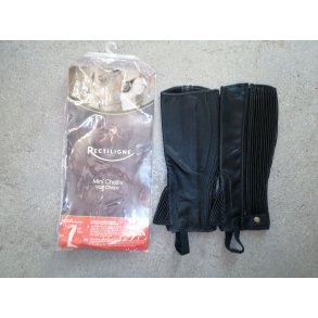 L�der leggings voksen str. S