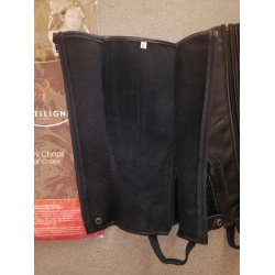 L�der leggings voksen str. S