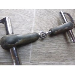 Gummibid m/D-ringe, 13 cm