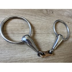 Bid med kobberrulle, str. 14,5 cm