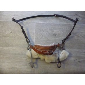 Hackamore m/halv trense, str Cob