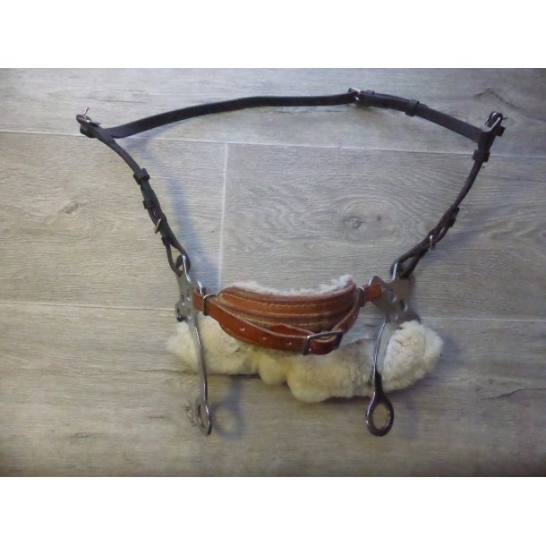 Hackamore m/halv trense, str Cob