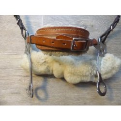 Hackamore m/halv trense, str Cob