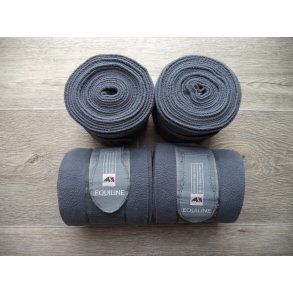 Equiline fleecebandager m/ekstra lngde, 4 stk