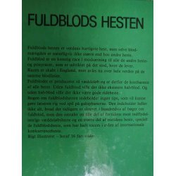 2 bger: Fuldblodshesten og Mit liv med heste