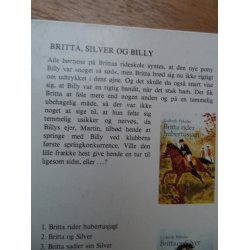 Britta og Silver bog-serien, 1-13
