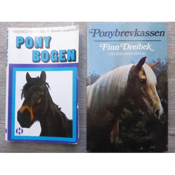 2 b�ger: Pony bogen + Ponybrevkassen