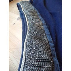 Fleecedkken m/pude, str 135