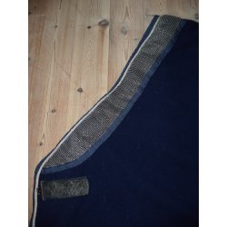 Fleecedkken m/pude, str 135