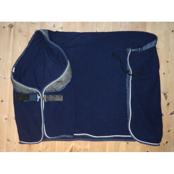 Fleecedkken m/pude, str 135