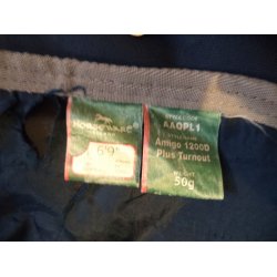 HW Amigo 1200 Plus turnout dkken, 50 gr, str 155/6,9"