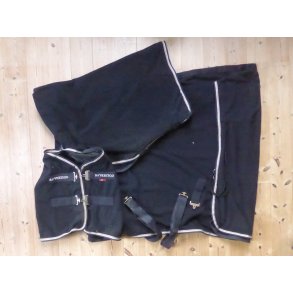 B//Vertigo fleecedkken m/hals, str 165