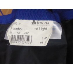 Bucas Freedom turnout d�kken, 0 gr, str 85/3,6