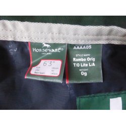 HW Rambo Original Lite d�kken, 0 gr, str 140/6,3