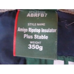HW Amigo Insulator staldd�kken m/hals, 350 gr, str 145/6,6