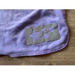 Fleece l�nded�kken, lilla, str. Pony