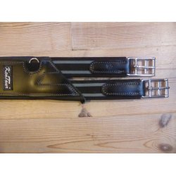 KenTaur pladegjord m/elastik, sort, 125 cm