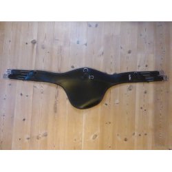 KenTaur pladegjord m/elastik, sort, 125 cm