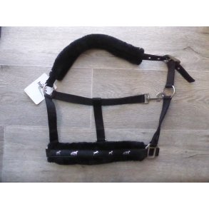 Horze grime m/plys, str Cob, NY