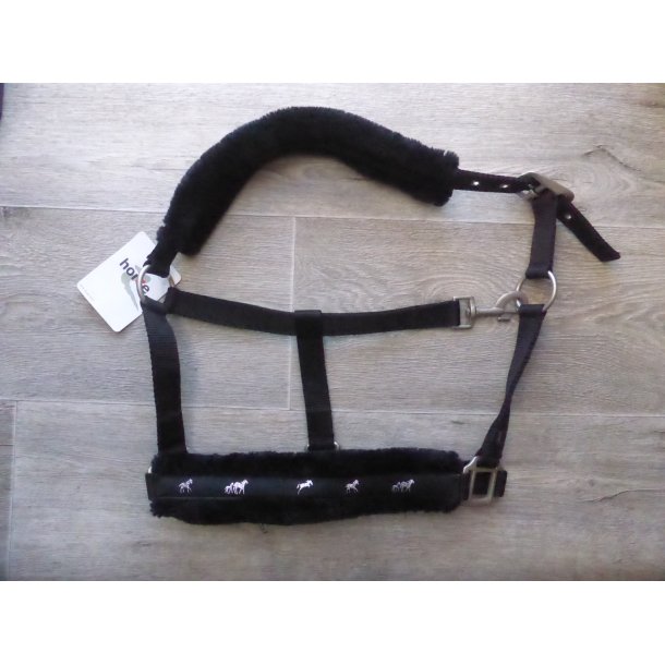 Horze grime m/plys, str Cob, NY