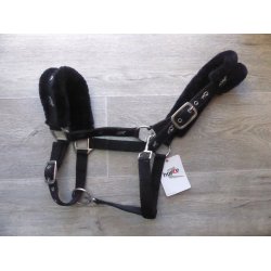 Horze grime m/plys, str Cob, NY