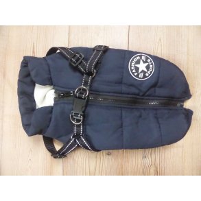 Hundedkken m/sele, str L/28 cm