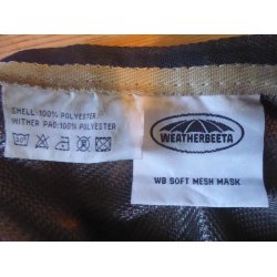 WB soft mesh insektmaske, str Full