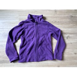 Fleece tr�je, lilla, str. 134/140