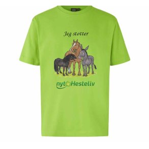 T-shirt med print - grn