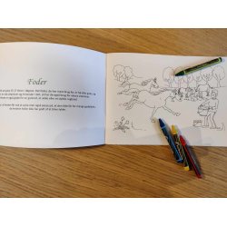 Malebog med hesteviden