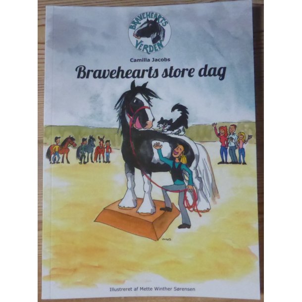 Bog: "Bravehearts store dag" af Camilla Jacobs