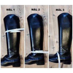 HKM ridestvler m/lynls, str 40-XW