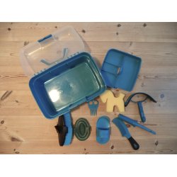 QHP striglekasse "Pony Power" m/indhold