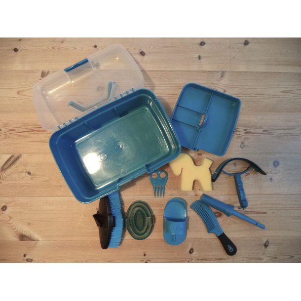 QHP striglekasse "Pony Power" m/indhold