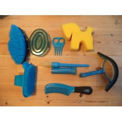 QHP striglekasse "Pony Power" m/indhold