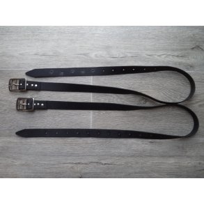 Stigremme i biothan, sorte, 108 cm