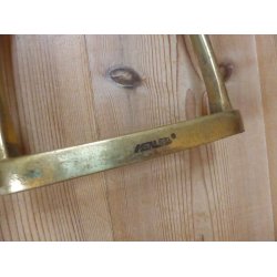 MetaLab messing stigbjler, str 11,5 cm