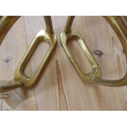 MetaLab messing stigbjler, str 11,5 cm