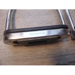 Royal Steel stigb�jler m/gummi, str 12 cm