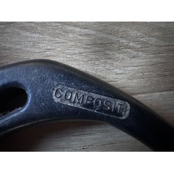 Compositi plast-stigb�jler, 12cm/Herre