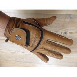 Lder ridehandsker, str 7