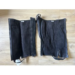 Montar ruskind leggins, str. xxxl.