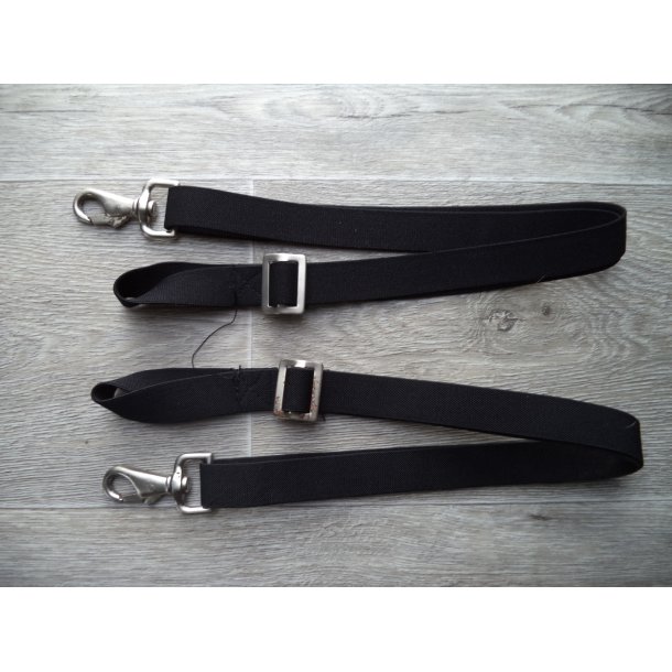 Bagbensstropper i elastik, 2 stk