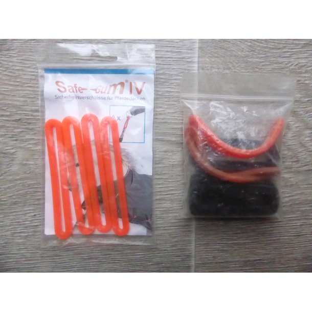 Safe-gum til d�kkensp�nder.