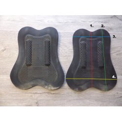 Gamache indl�g, 2 stk