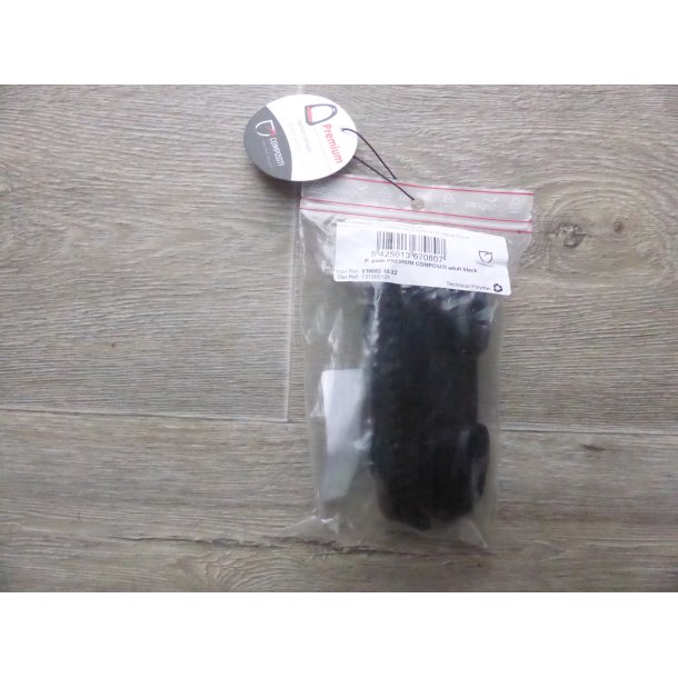 Compositi stigb�jle gummi, str dame/12 cm, NY