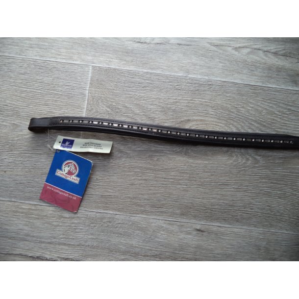 Cottage Craft pandeb�nd m/Swarovski sten, sort, str Full, NYT