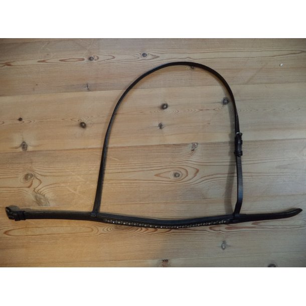 Engelsk nsebnd m/bling, str Cob-Full