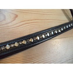 Engelsk nsebnd m/bling, str Cob-Full