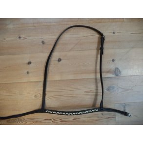 Nsebnd m/flet, sort, str cob